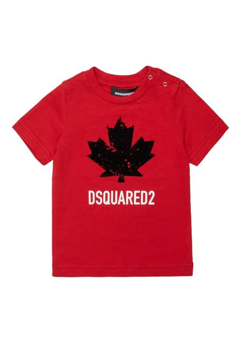 T-shirt con logo DSQUARED2 JUNIOR | DQ3112 D00XMDQ423